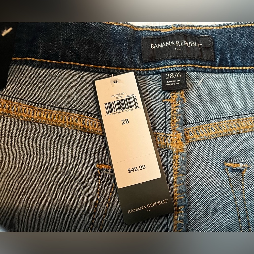 Banana republic denim shorts NWT - Picture 4 of 5
